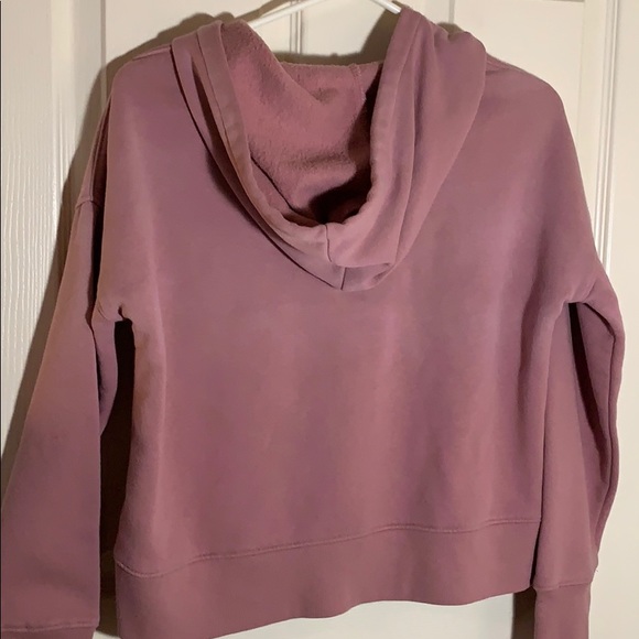 PacSun Tops Pacsun Pink Cropped Hoodie Poshmark